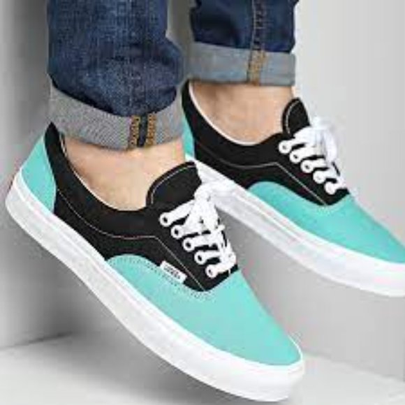VANS Vans Era Classic Sport Low Top Sneakers, Black/Waterfall Blue, Size 6.5 - Picture 11 of 11